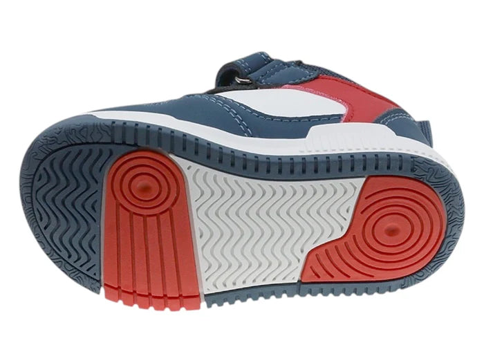 Beppi Casual Sport Shoe Navy Red Casual Shoe
