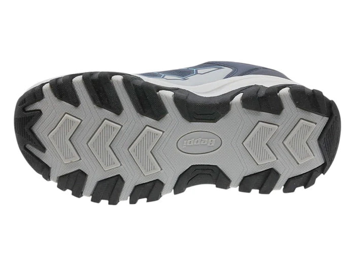 Beppi Trekking shoe made of synthetic leather and textile Navy Sport Shoe