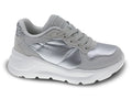 Beppi Casual shoe in synthetic leather and nylon silver Casual Shoe