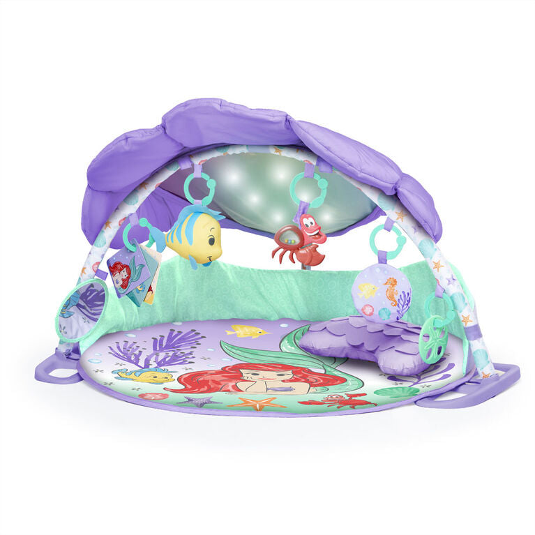 Bright Starts The Little Mermaid Twinkle Trove Lights & Music Activity Gym | Prenatal, Babies, Nusring, Cybex, Avent Playmat & Gym