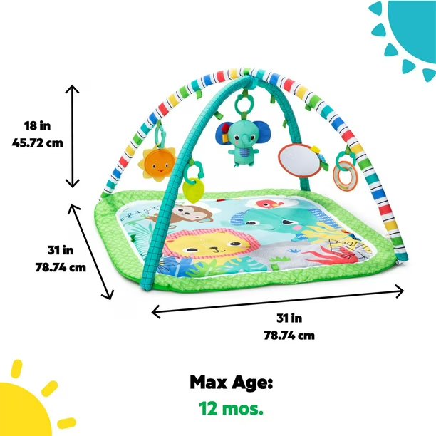 Bright Starts Wild Wiggles Fold-Away Activity Gym | Prenatal, Babies, Nusring, Cybex, Avent Playmat & Gym