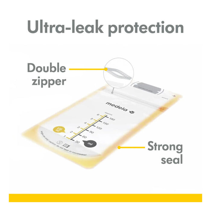 Medela Breastmilk Storage Bags Pack of 25 | Prenatal, Babies, Nusring, Cybex, Avent Breastfeeding Milk Storage