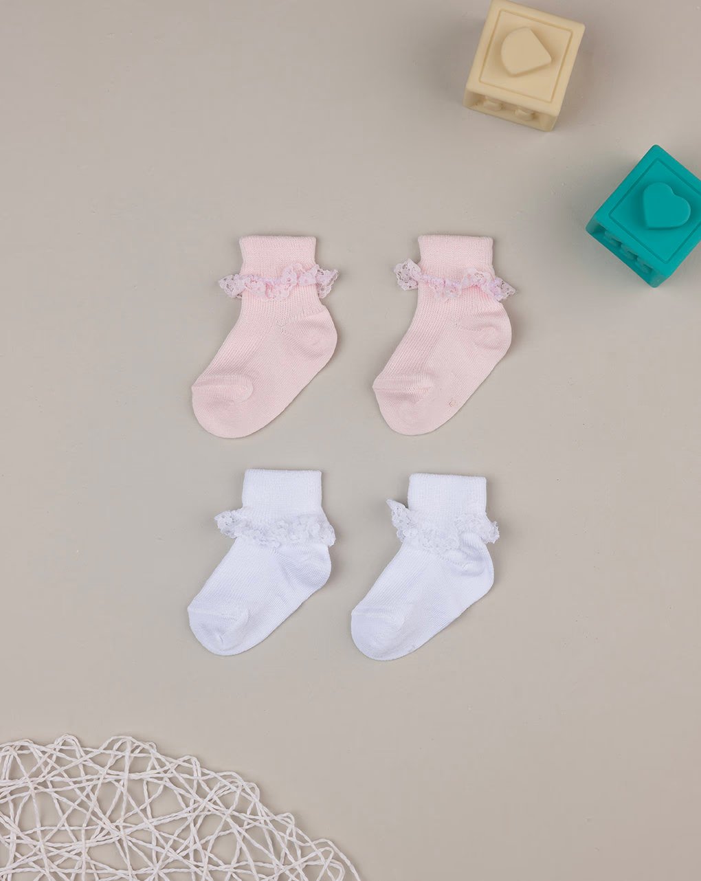 Prenatal Pack of 2 Pairs of Socks with Lace | Prenatal, Babies, Nusring, Cybex, Avent Socks