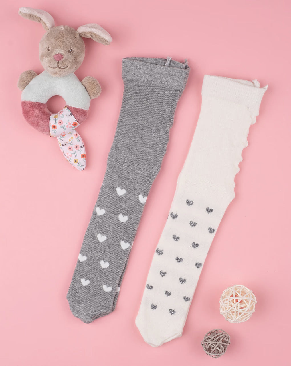 Prenatal Pack of 2 Tights Kid Girl “Hearts” | Prenatal, Babies, Nusring, Cybex, Avent Tights