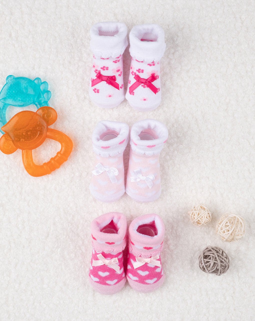 Prenatal Pack of 3 Girl Socks - Pink | Prenatal, Babies, Nusring, Cybex, Avent Socks