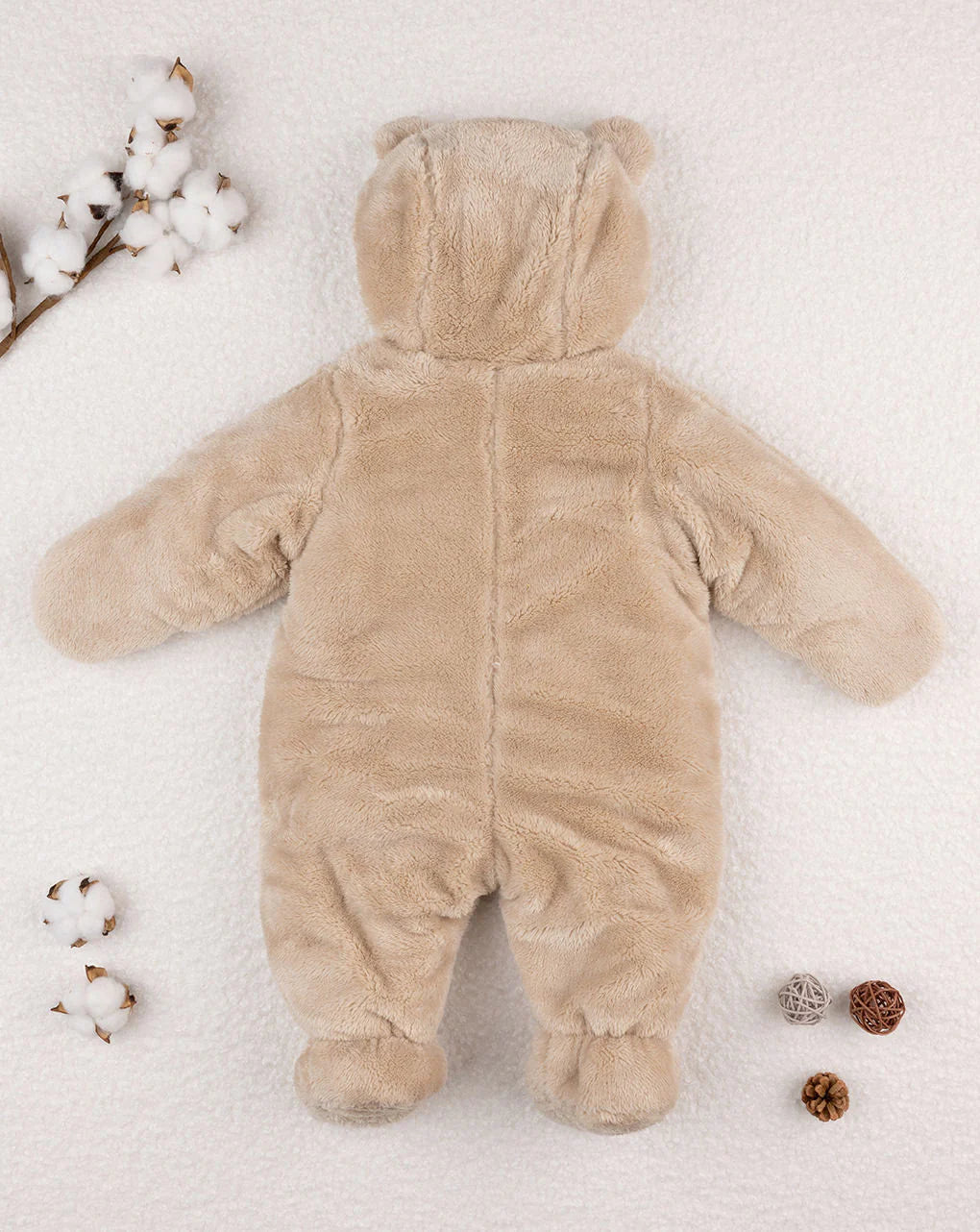 Prenatal Faux fur snowsuit for kids Overall
