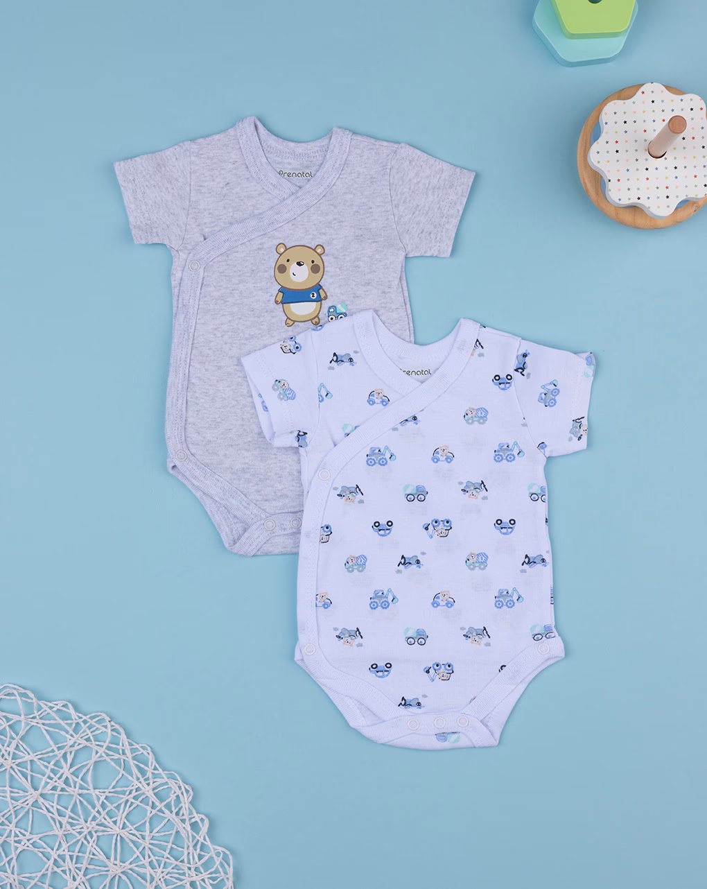 Prenatal Pack of 2 Body with Bear Print | Prenatal, Babies, Nusring, Cybex, Avent Bodysuit