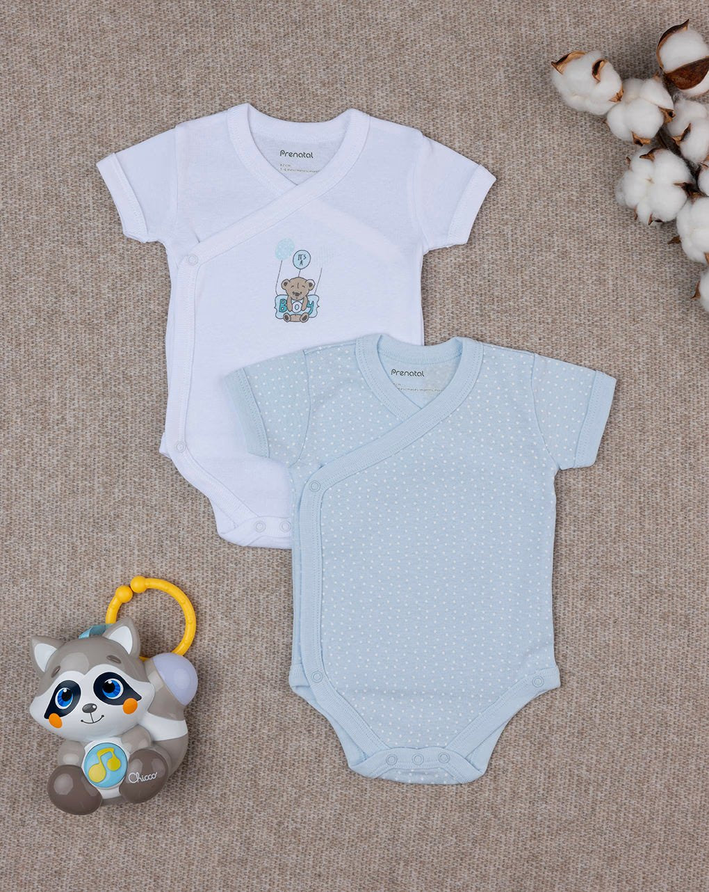 Prenatal Pack of 2 "It's A Boy" Bodysuits 9-12M - White & Light Blue | Prenatal, Babies, Nusring, Cybex, Avent Bodysuit