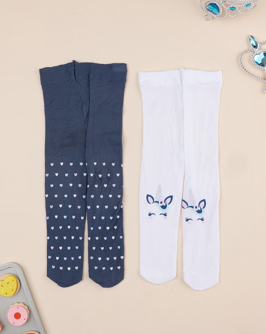 Prenatal Pack of 2 Unicorn Microfiber Tights For Girls | Prenatal, Babies, Nusring, Cybex, Avent Footwear