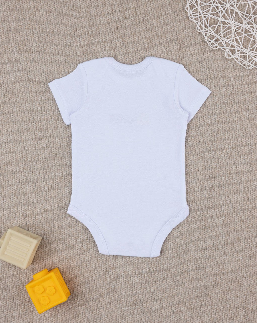 Prenatal Unisex Bodysuit with Baby Smile Embroidery - White | Prenatal, Babies, Nusring, Cybex, Avent Bodysuit