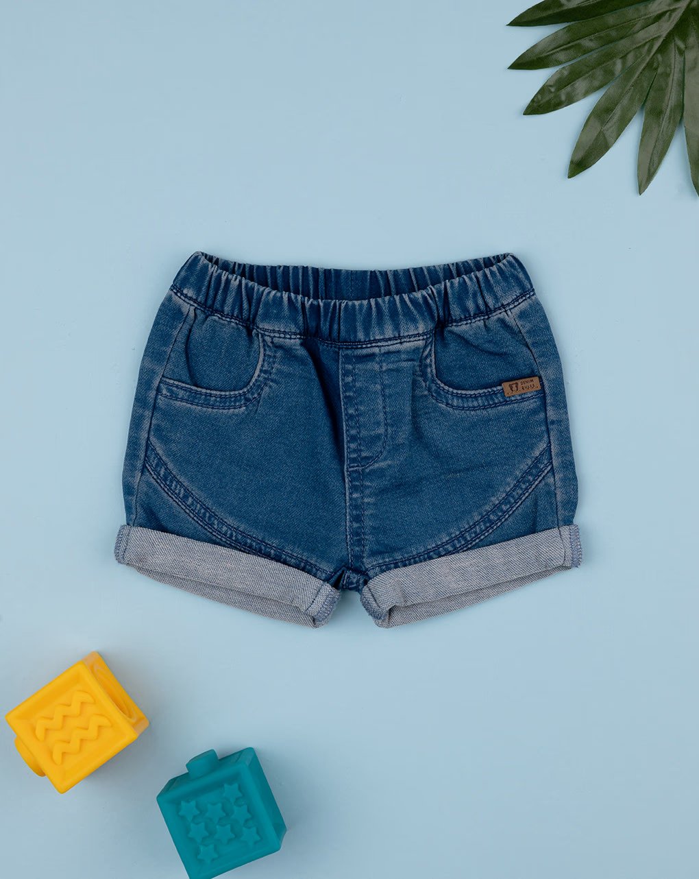 Prenatal Blue Shorts For Kids with Pockets - Denim | Prenatal, Babies, Nusring, Cybex, Avent Short