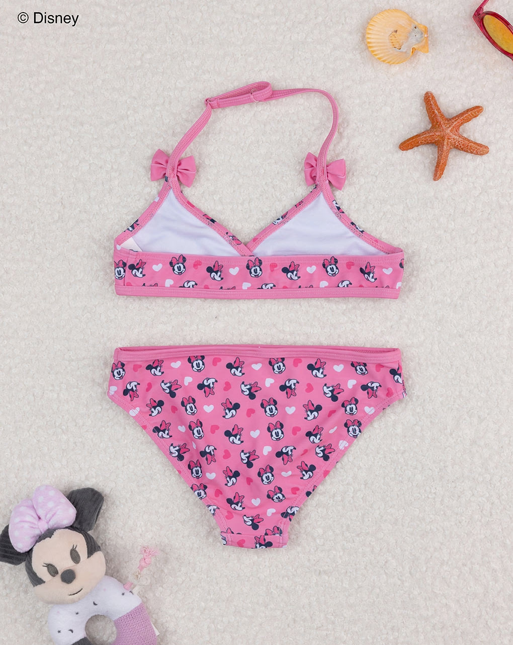 Prenatal Pink Minnie Mouse Bikini for Girls Bikini