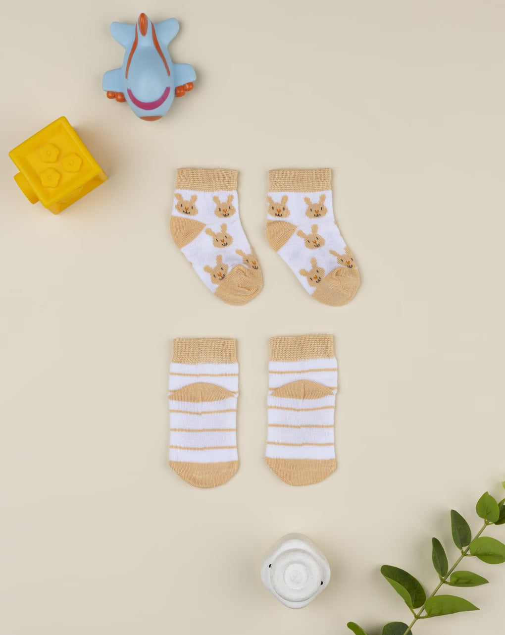 Prenatal Pack of 2 baby bunny socks Sock