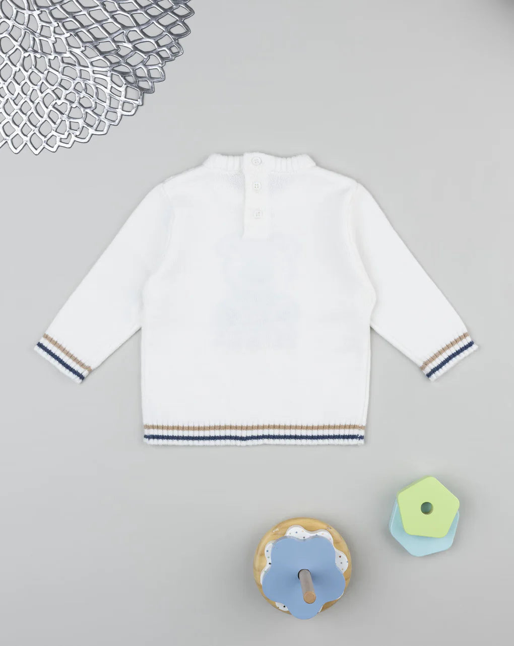 Prenatal White teddy baby shirt Shirt