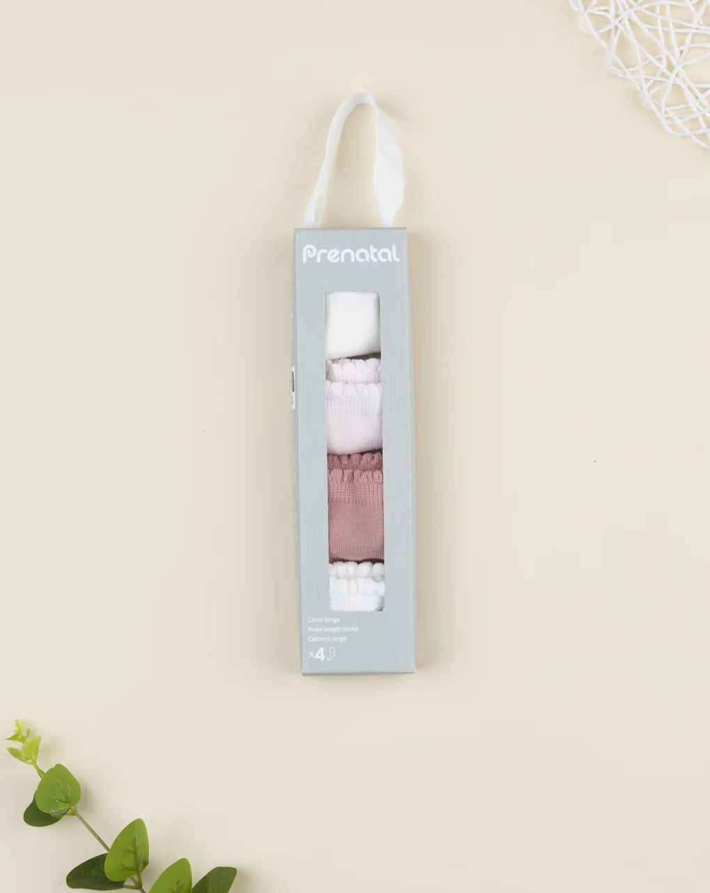 Prenatal Pack of 4 multicolored girls' socks Sock