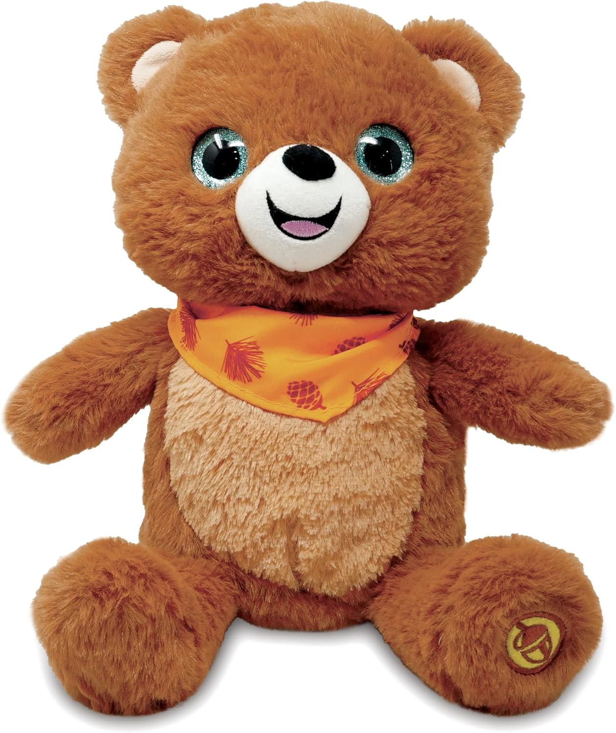 Cuddlebarn Guess Hoo Bernie Animated Brown Bear Stuffed Animal Plush | Prenatal, Babies, Nusring, Cybex, Avent Plush & Soft Toy