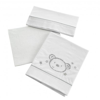Micuna Replacement Set Of Linen 120x60 Micuna Sweet Bear Sheets