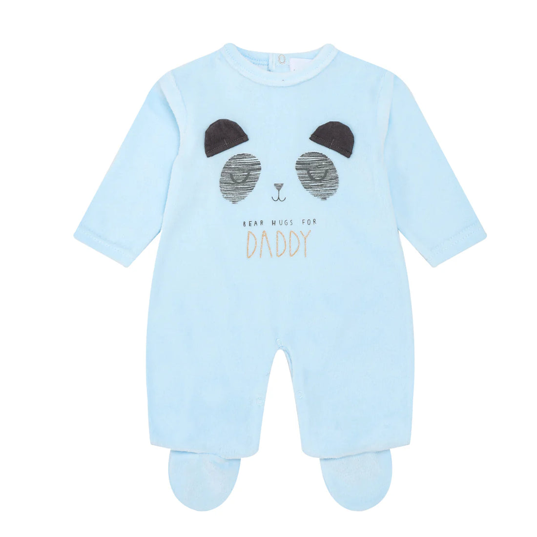 Mother's Choice Baby Velour Grower With Embroidery Aqua | Prenatal, Babies, Nusring, Cybex, Avent Bodysuit