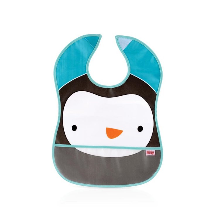 Nuby Waterproof Animals Nylon Bibs - Assorted | Prenatal, Babies, Nusring, Cybex, Avent Bib