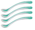 Nuby Patented hot safe spoon - Pack of 4 - Assorted | Prenatal, Babies, Nusring, Cybex, Avent Spoon