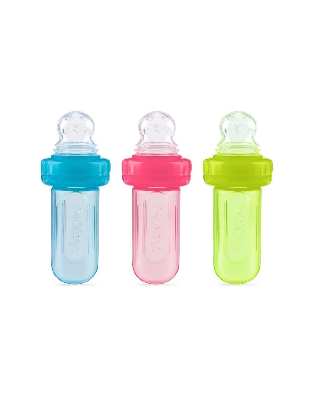 Nuby Easy Squeezy Feeder Silicone 6M+ | Prenatal, Babies, Nusring, Cybex, Avent Food Feeder