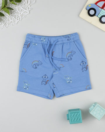 Prenatal Blue jungle shorts for boys