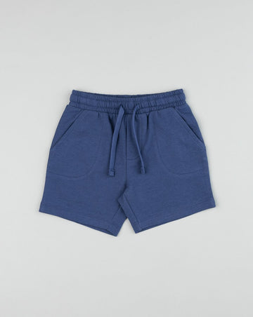 Prenatal Dark blue shorts for boys with pockets