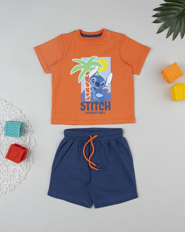 Prenatal Stitch outfit for boys