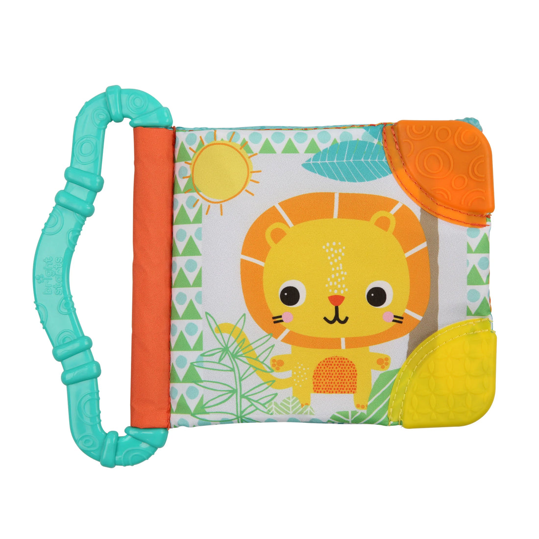 Bright Starts Teether & Read Soft Book Toy Learning Book