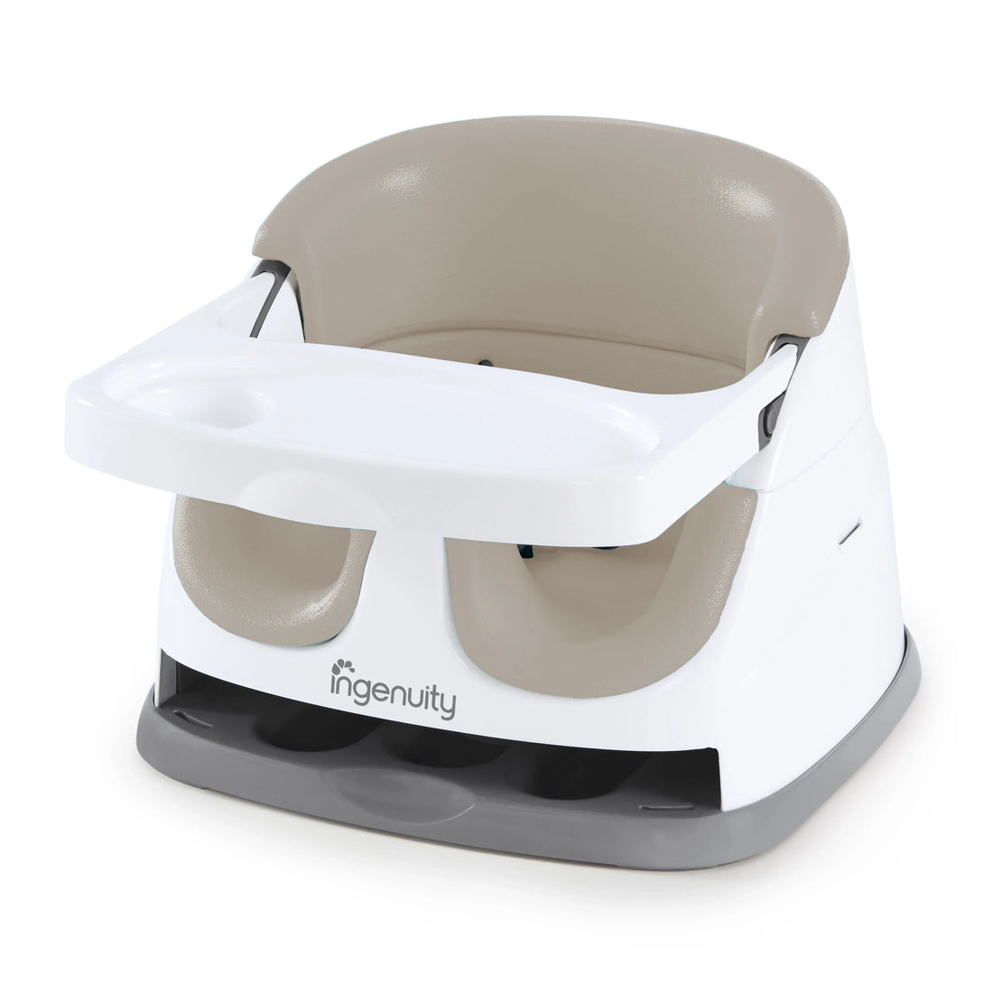 Ingenuity Baby Base 2-in-1 Booster Feeding and Floor Seat - Cashmere Booster Seat