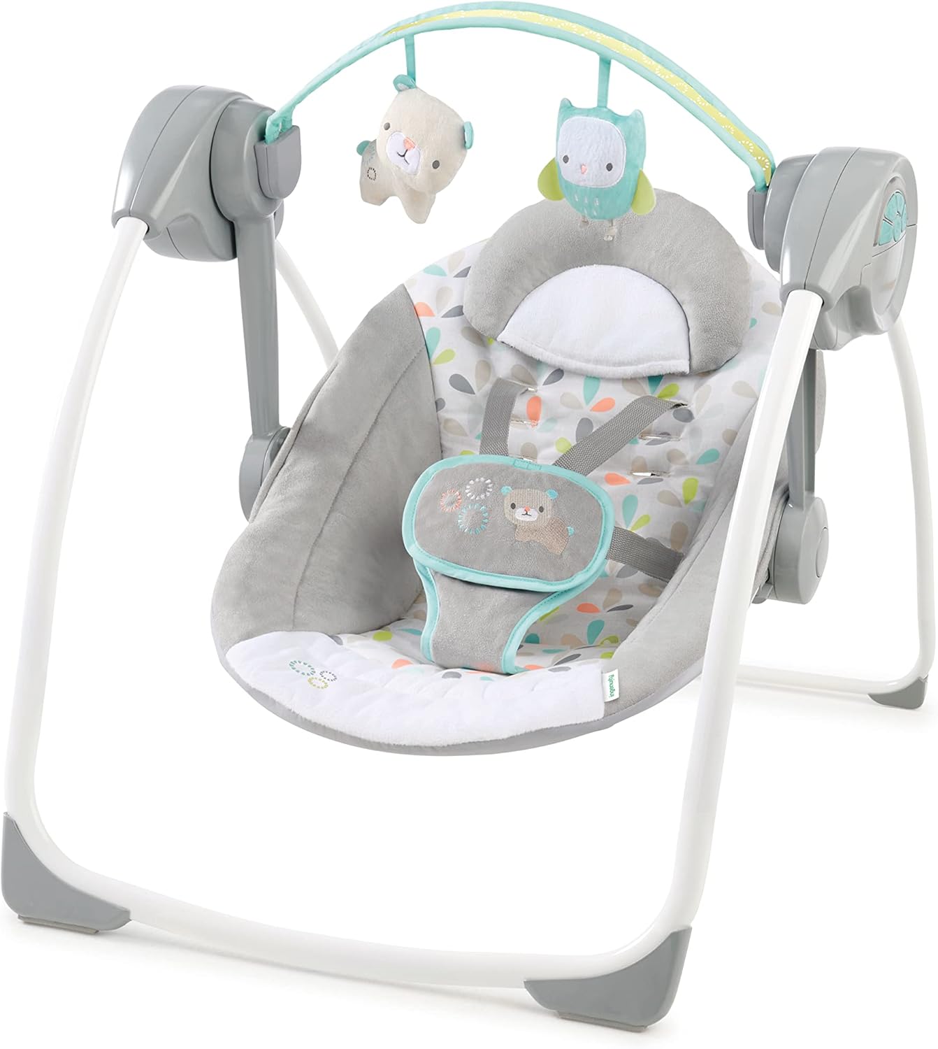 Ingenuity Comfort 2 Go Compact Portable 6-Speed Cushioned Baby Swing With Music Swing USA, Lebanon
