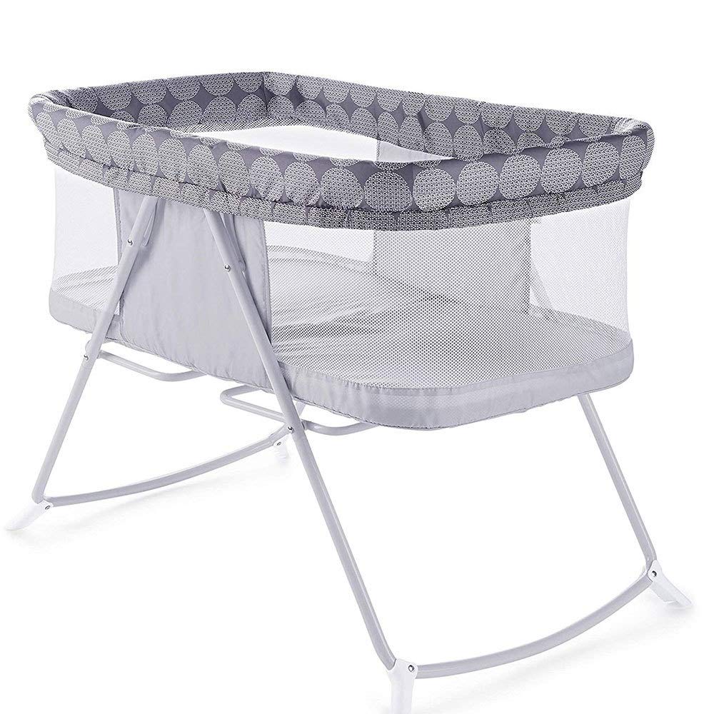 Ingenuity Foldaway Rocking Bassinet Classic - Crosby - Portable Folding Rocking Bassinet Bassinet USA, Lebanon