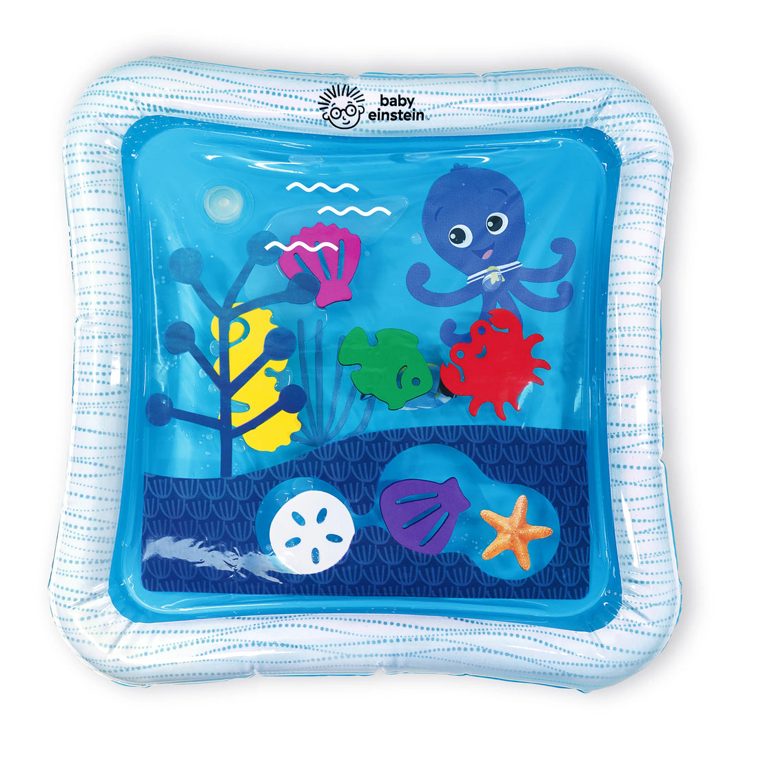 Baby Einstein Opus's Ocean of Discovery Water Play Mat Tummy Time Sensory Toy Water Mat