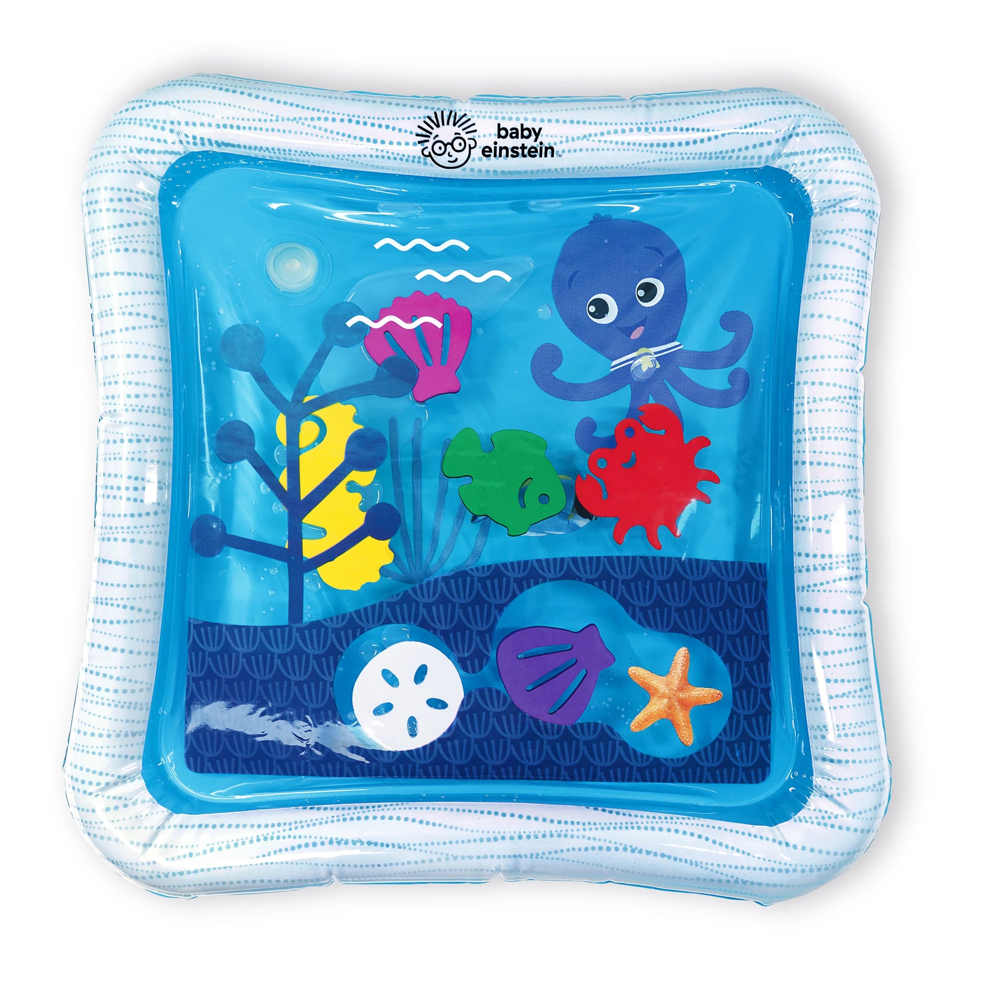 Baby Einstein Opus's Ocean of Discovery Water Play Mat Tummy Time Sensory Toy Water Mat