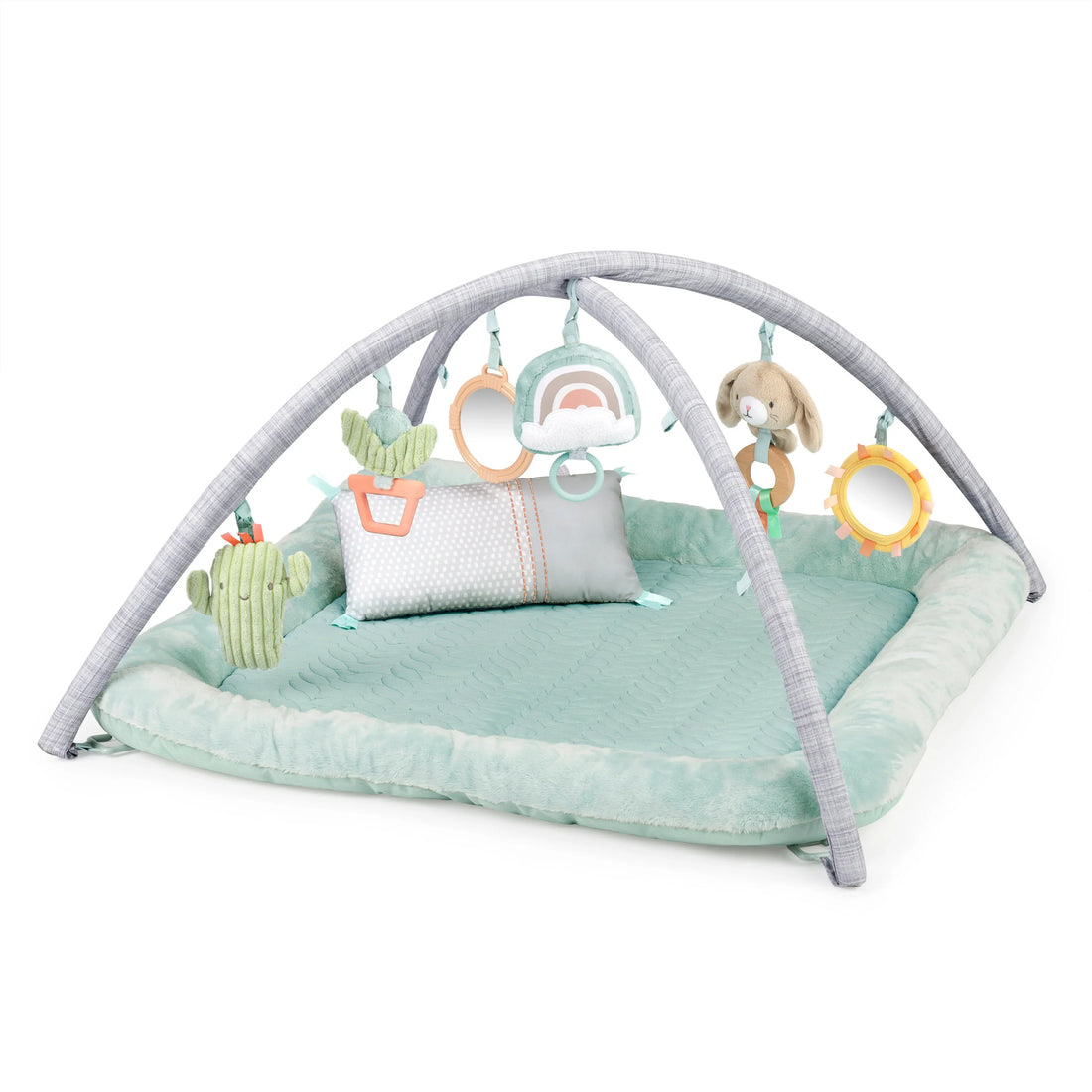 Ingenuity Calm Springs Plush Activity Baby Gym Play Gym