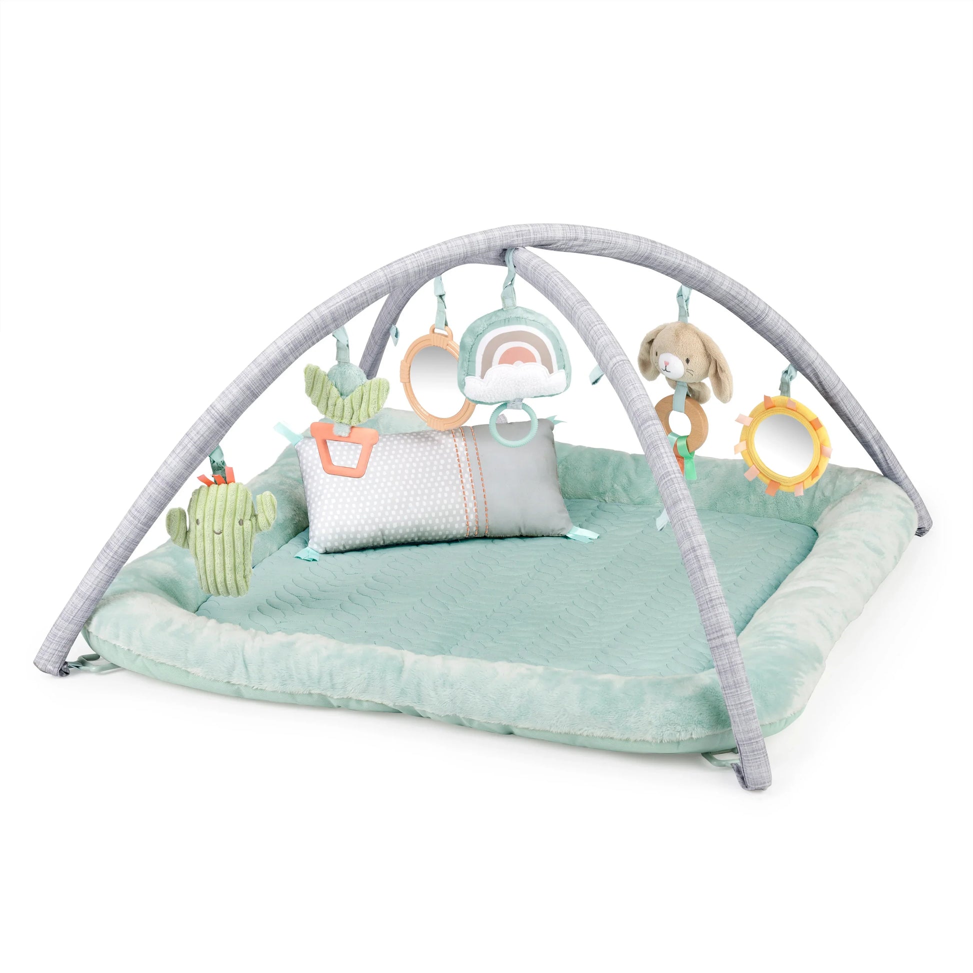 Ingenuity Calm Springs Plush Activity Baby Gym Play Gym