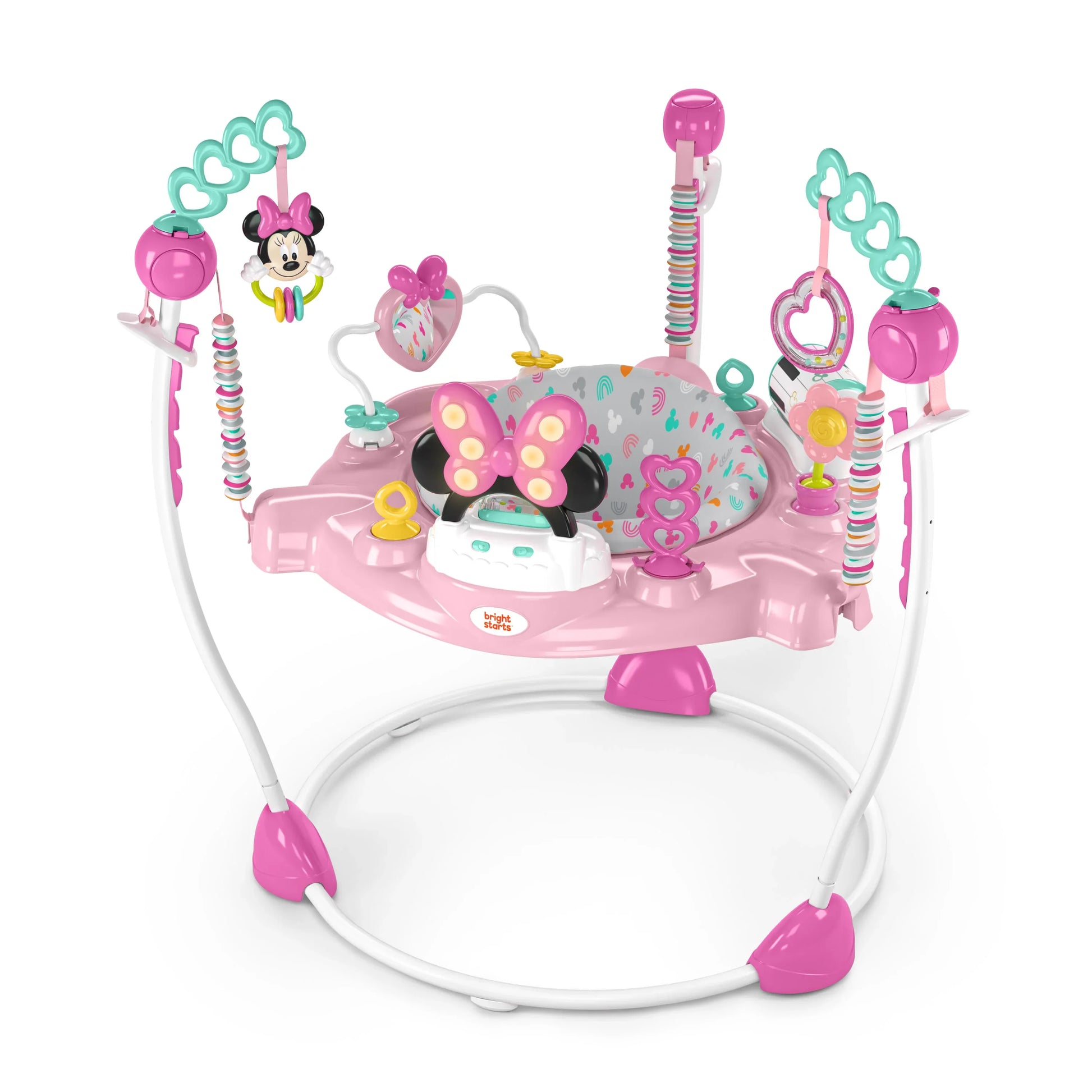 Bright Starts Disney Baby Minnie Mouse Forever Besties Baby Activity Jumper Walker