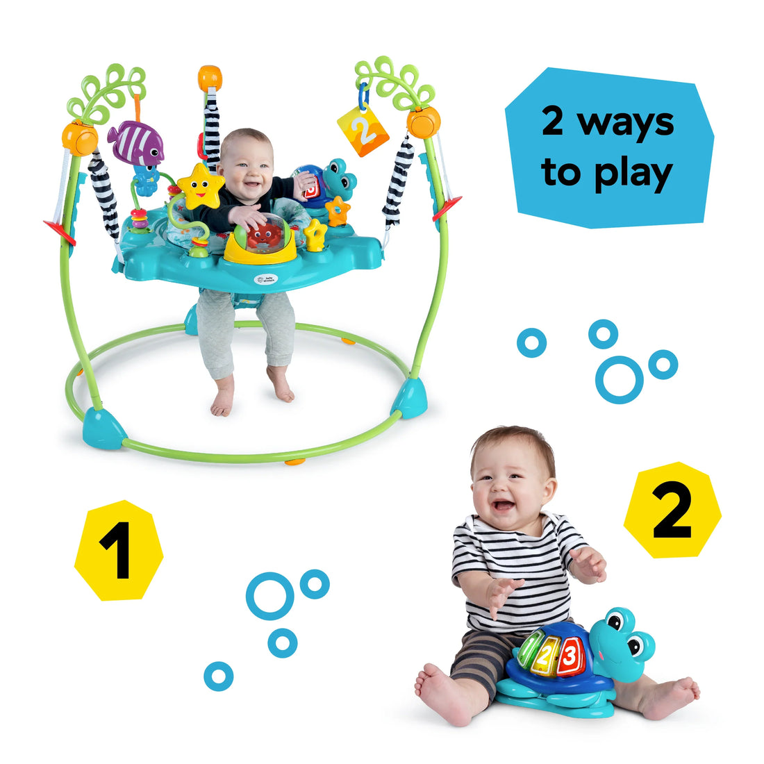 Baby Einstein Ocean Explorers Curiosity Cove 2-in-1 Activity Jumper, Ages 6m+ Jumper