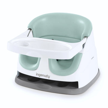 Ingenuity Baby Base 2-in-1 Booster Feeding and Floor Seat Booster Seat