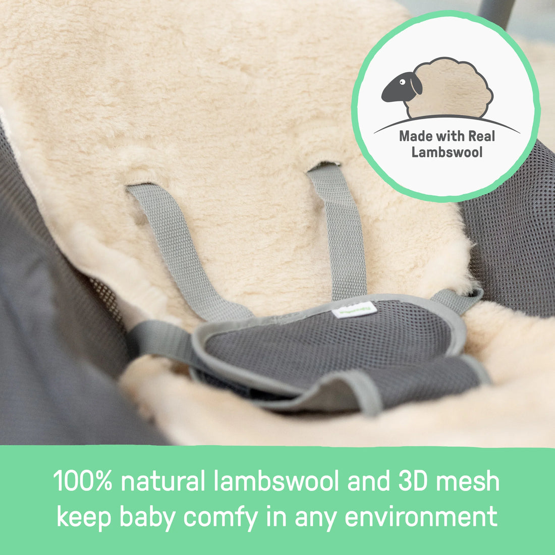Ingenuity Every Season Swing 'n Go Portable Swing - For Ages 0-9 Months - Wesley