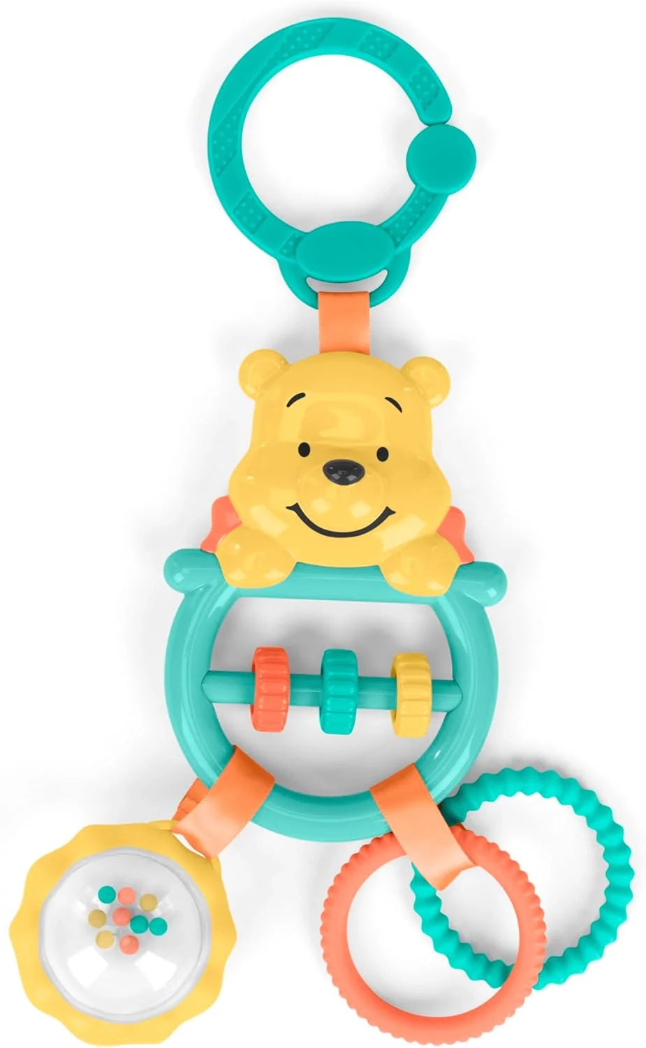 Bright Starts Disney Winnie the Pooh Activity Toy, Unisex Baby Stroller Toy Activity Toy