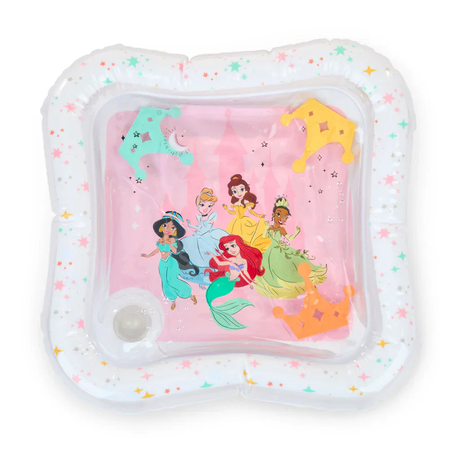 Bright Starts Disney Princess Royal Splash Water Mat, Newborn Baby Play Mat Water Mat