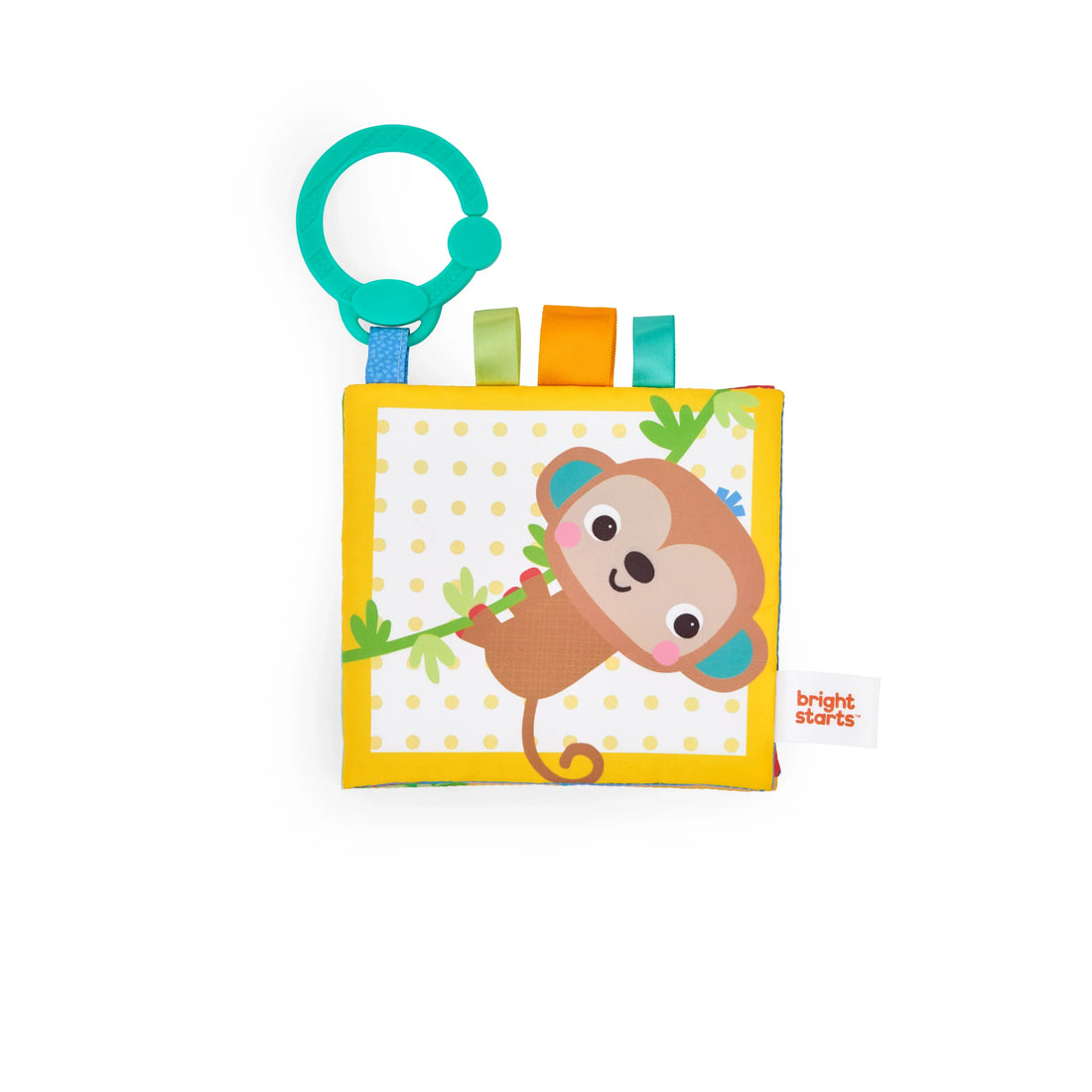 Bright Starts Safari Buddies Soft Book Learning Book