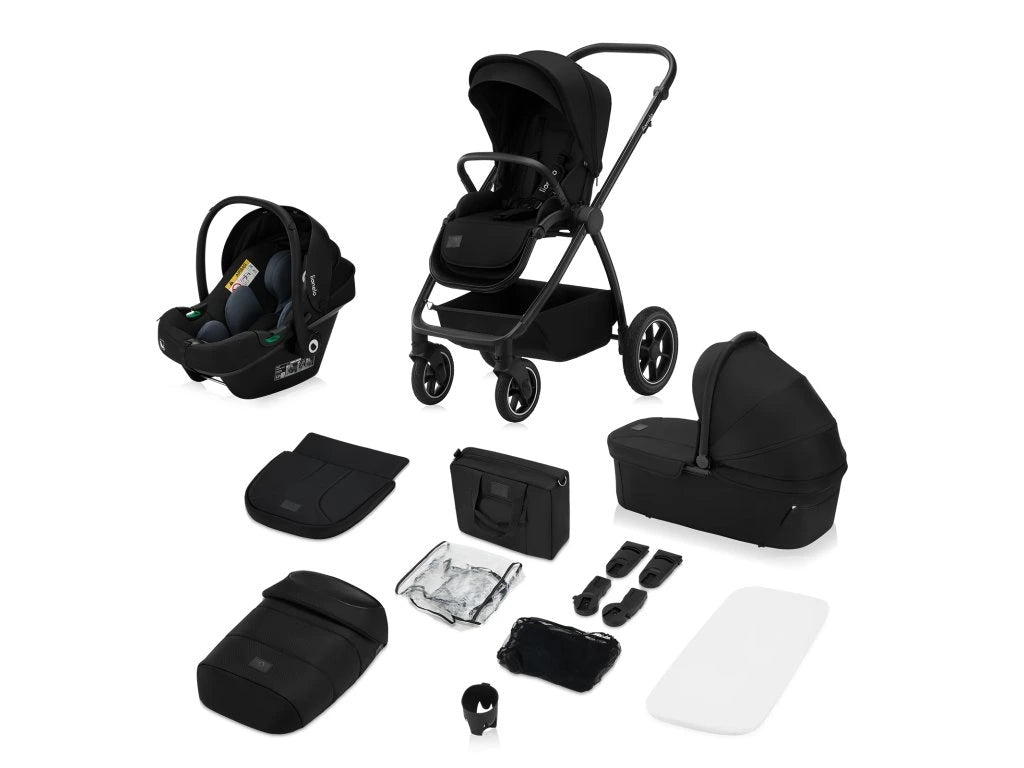Meril 3 In 1 Black Onyx Stroller