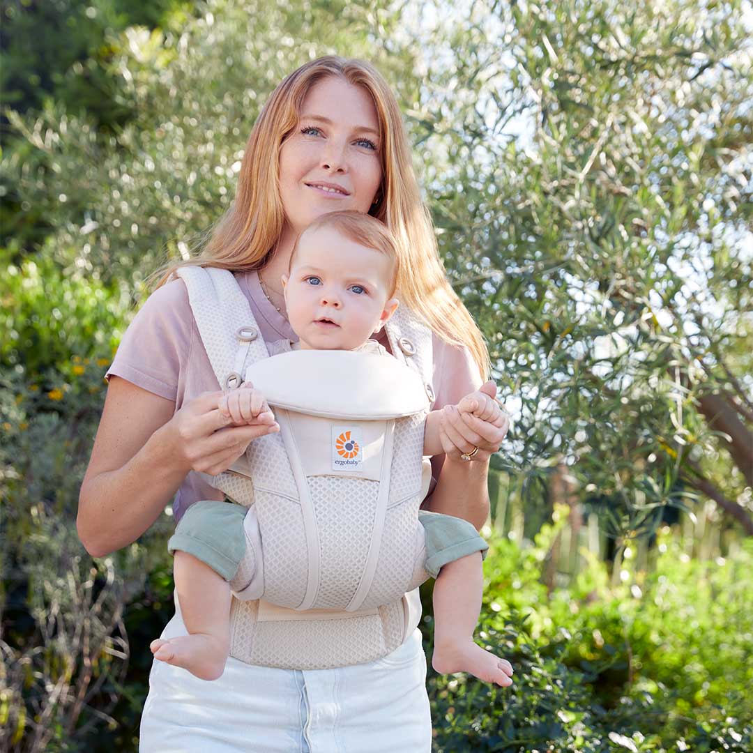Ergobaby Omni Breeze Baby Carrier - Natural Beige - Carrier with