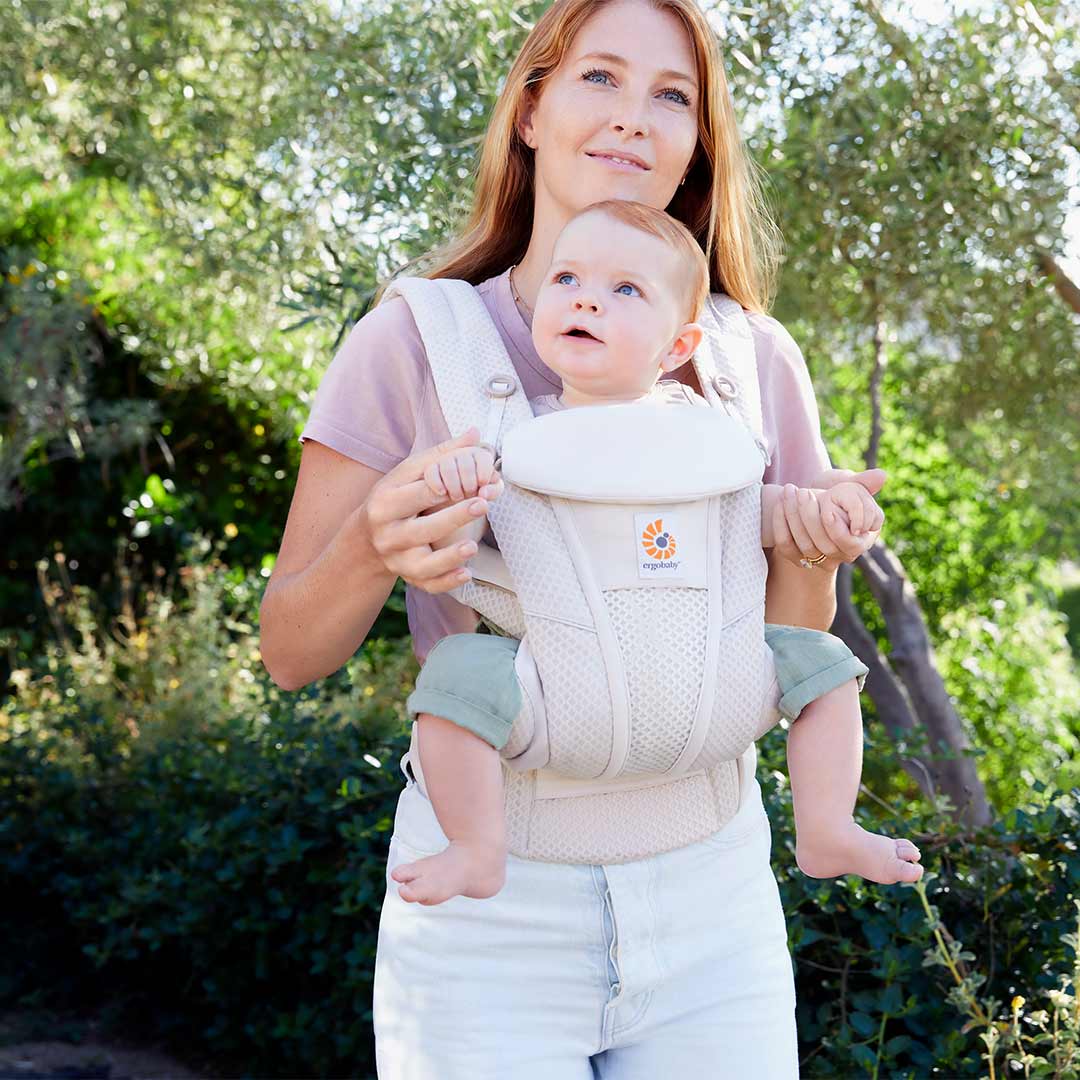 う*ぎ様 ergobabyOMNI breeze ナチュラルベージュ Ergobaby Omni Breeze Baby Carrier - Natural Beige - Carrier with