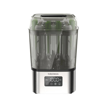 SuperQuick Baby Bottle Sterilizer & Dryer (Stainless) – Sterilizes & Dries in 10 Minutes