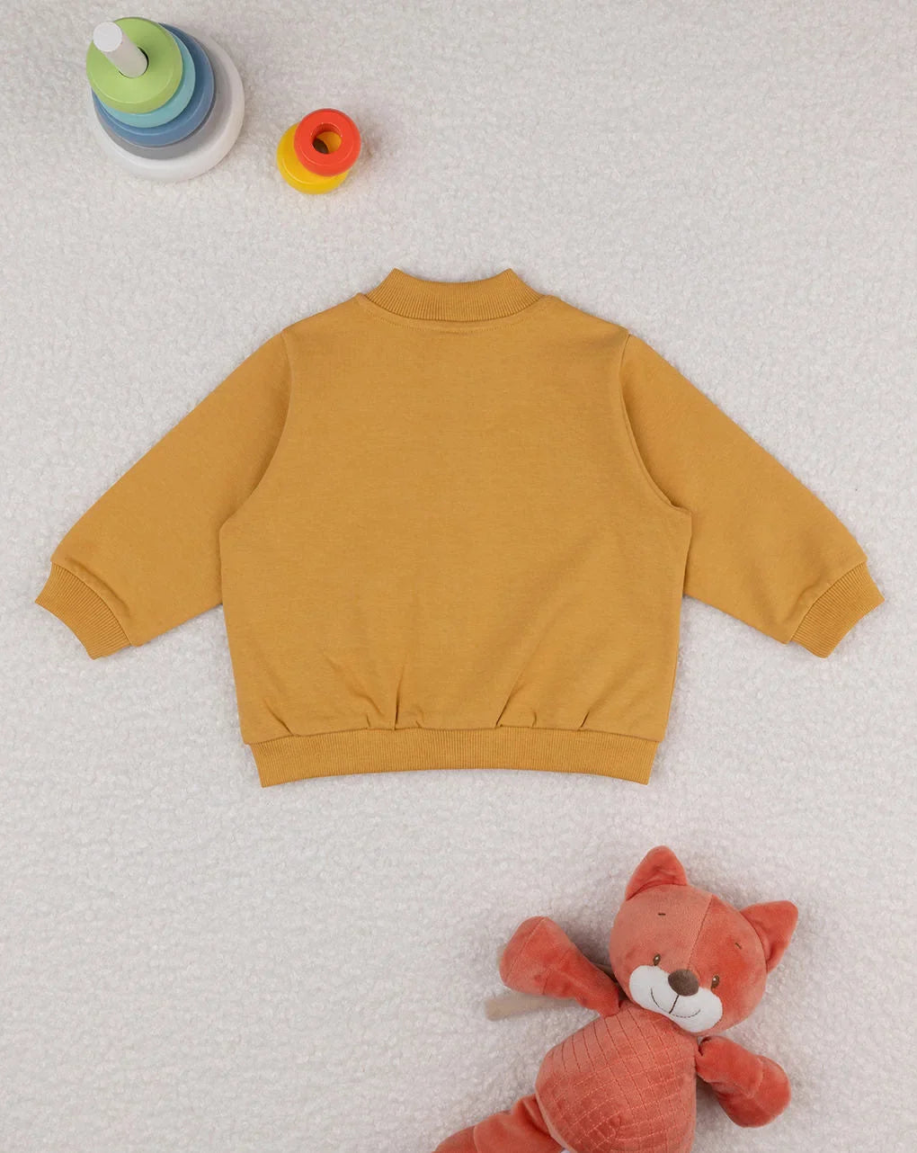 Prenatal Happy yellow baby sweatshirt Sweater