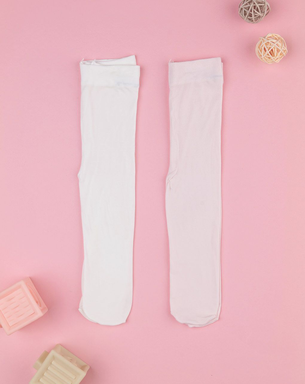 Prenatal Pack of 2 Girl Solid Color Tight