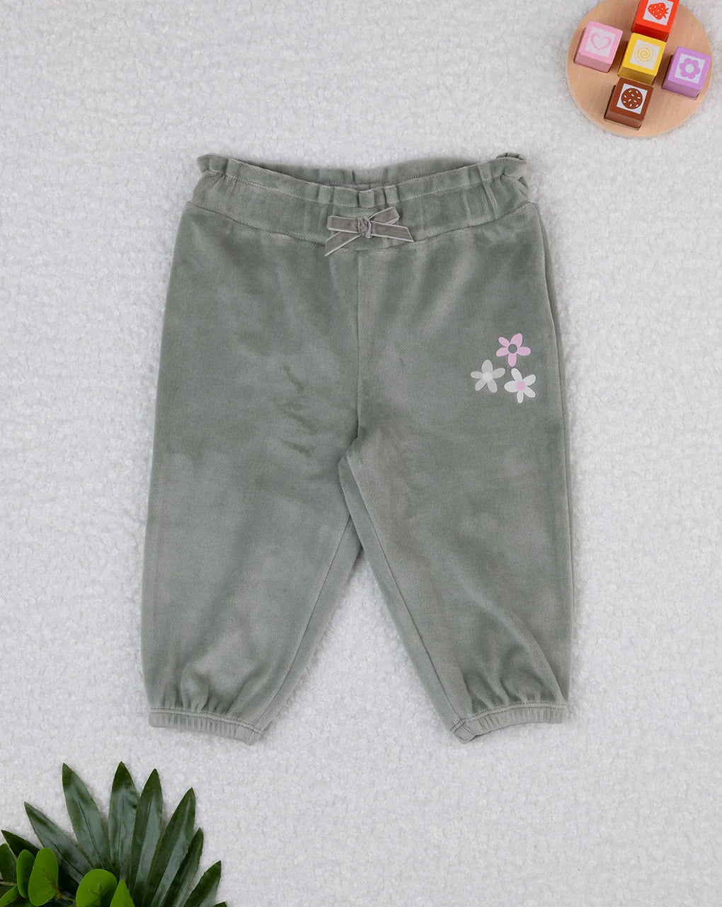 Prenatal Green trousers for girls Trouser